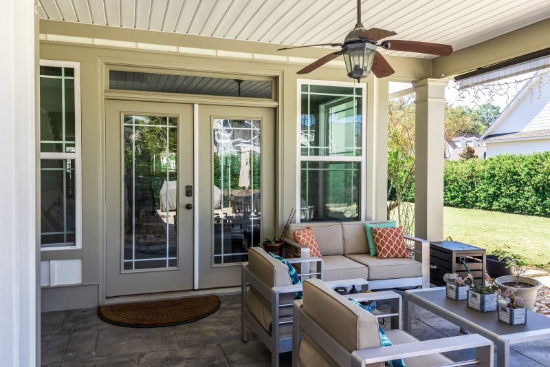 outdoor fan install