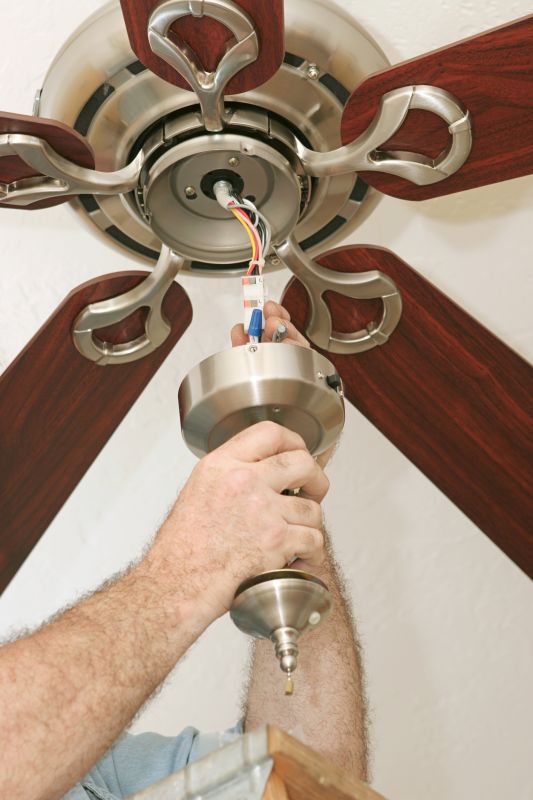 outdoor fan install
